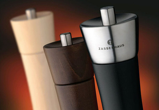 Zassenhaus-renommierter Hersteller von Gew&uuml;rzm&uuml;hlen und weiteren Profi-K&uuml;chenaccessoires
